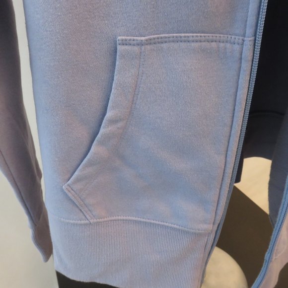 Denver Hayes (Mark's):  Blue Hyper Dri Zip-up Hoodie - Picture 3 of 5